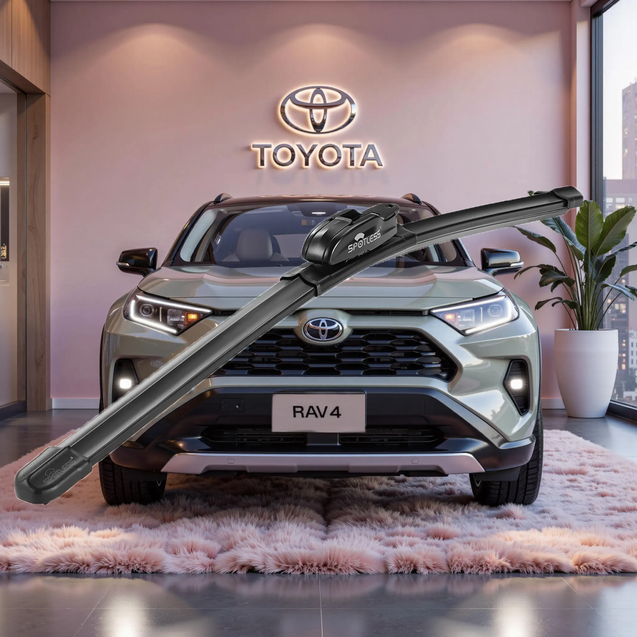 ステップバイステップガイド：トヨタRAV4ワイパーブレードのインストール（2020-2024）
