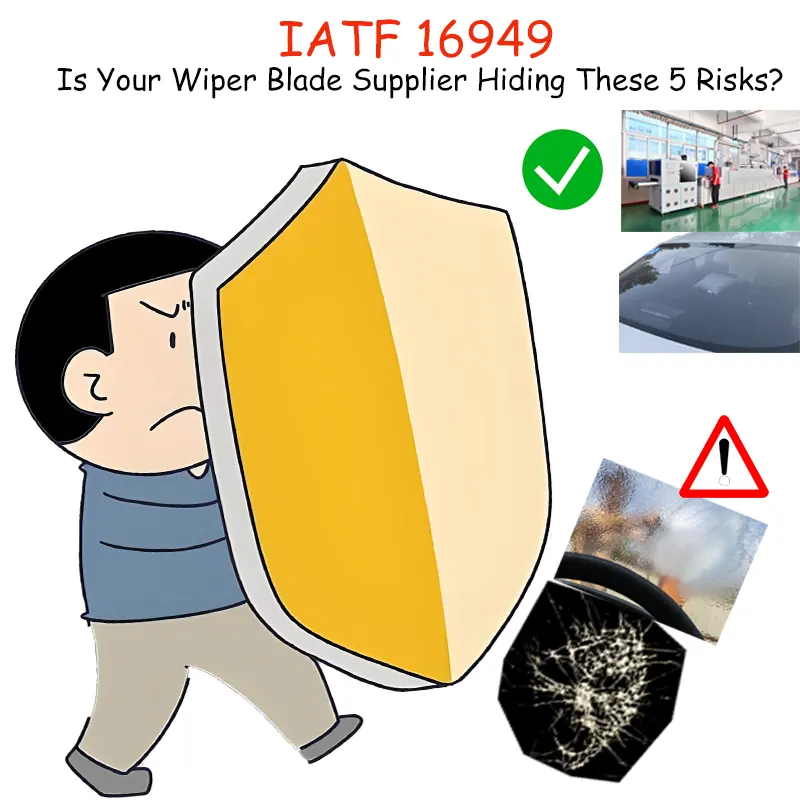 IATF 16949: ワイパー ブレードのサプライヤーはこれら 5 つのリスクを隠していますか?