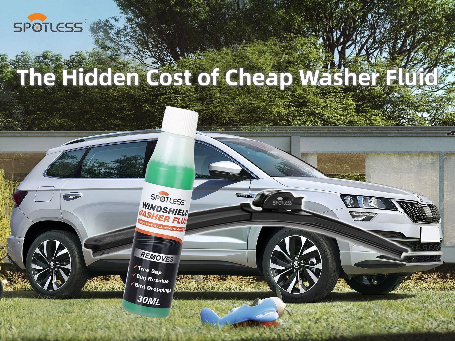 pH がワイパーブレードの耐久性に与える影響: 安価なウォッシャー液の隠れたコスト