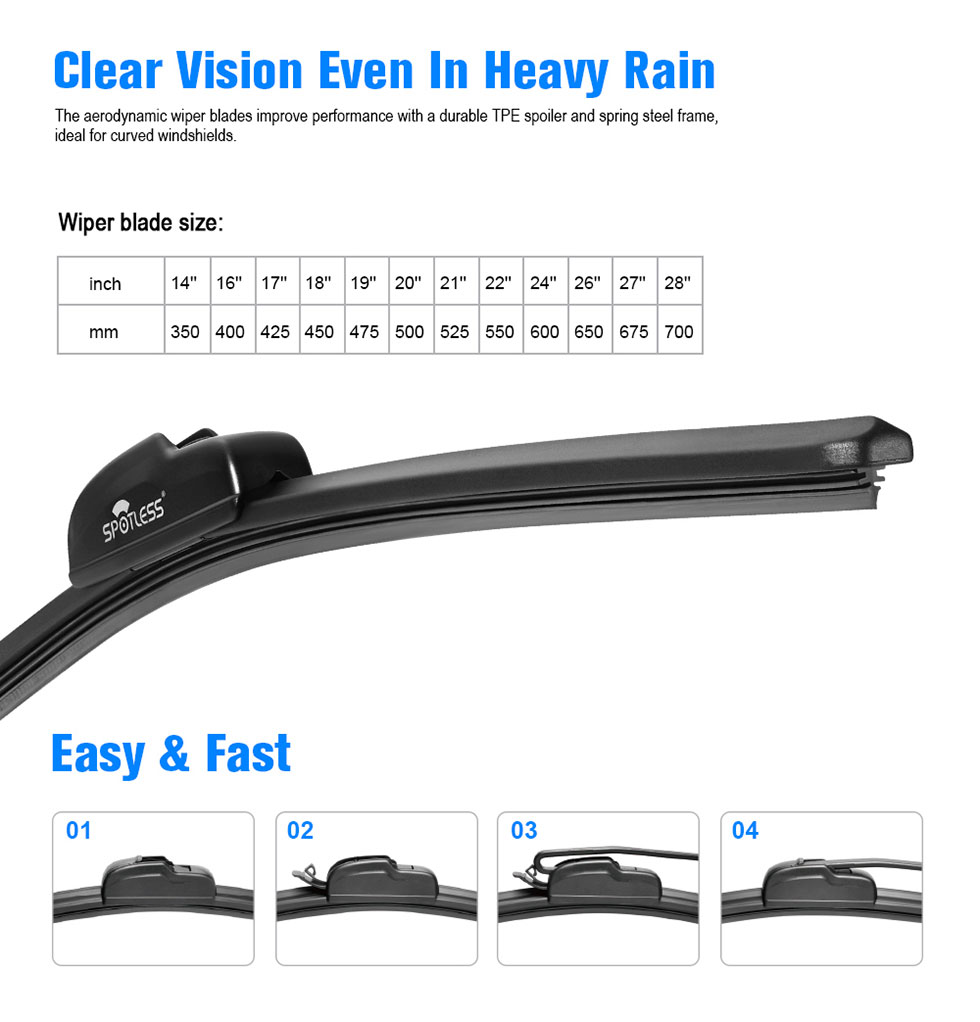 Windshield Wipers for Toyota Camry