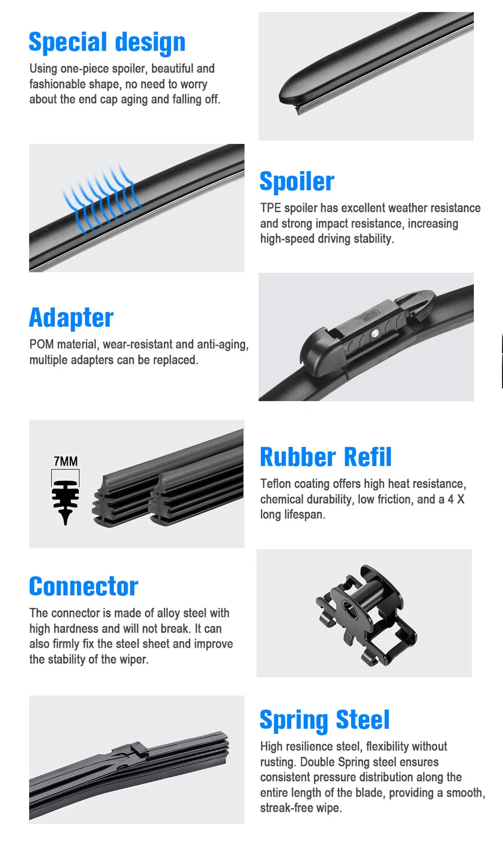BMW 3 Series Window Wipers